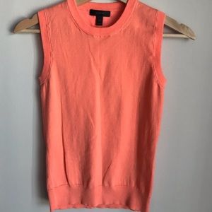 J.crew lightweight cotton blend shell sleeveless